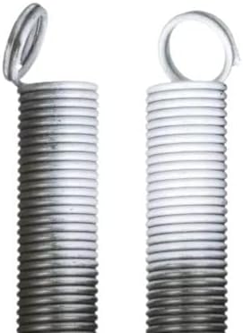 Heavy Duty Residential Garage Door Extension Springs 2-Pack 110lbs White Heavy Duty Residential Garage Door Extension Springs 2-Pack 110lbs White